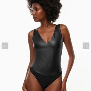 Aritzia Black Bodysuit